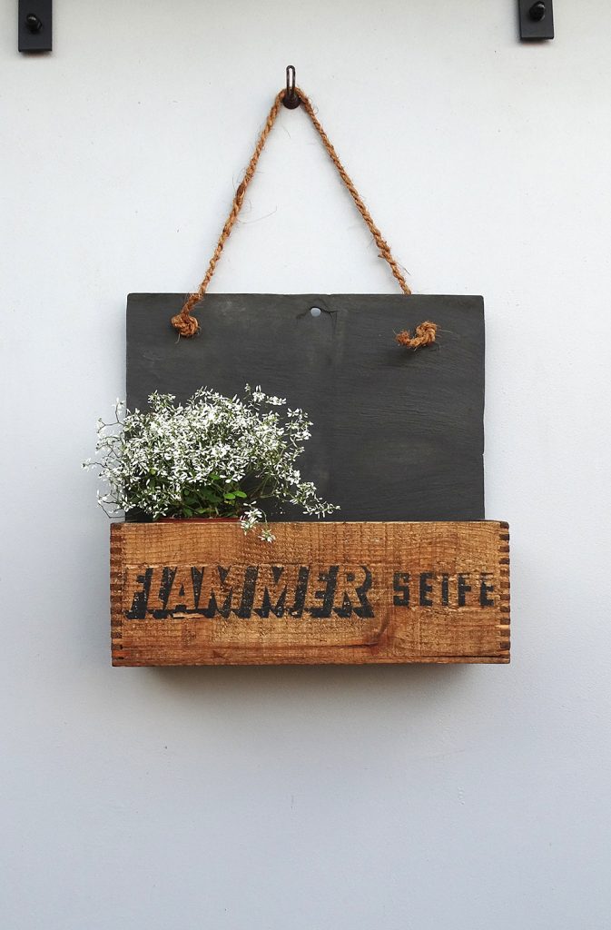 Flammer Kiste mit Schiefer