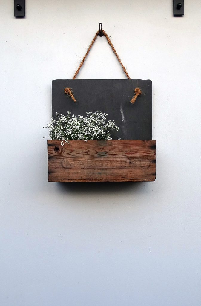 Schiefer Margarine Kiste