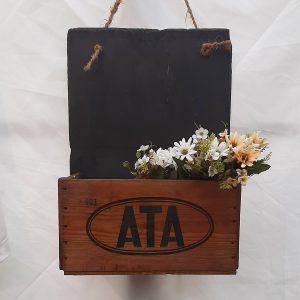 ATA-Kiste Schiefer Regal