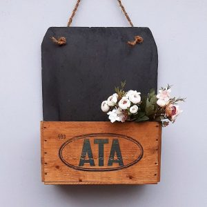 ATA-Kiste Schiefer Regal