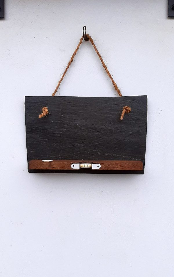 Holzwasserwaage Schiefer-Board